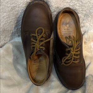 Dr. Martens Dark Brown Leather Oxfords
